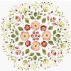 Diamondi Diamantové maľovanie - KVETINOVÁ MANDALA Rámovanie: bez rámu a bez vypnutia plátna, Rozmer: 40x50 cm Diamondi Diamantové maľovanie - KVETINOVÁ MANDALA Rámovanie: bez rámu a bez vypnutia plátna, Rozmer: 40x50 cm