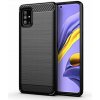 Púzdro Forcell CARBON Case Samsung Galaxy A71 5G čierne Púzdro Forcell CARBON Case Samsung Galaxy A71 5G čierne