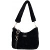 Dámska crossbody kožušinová kabelka Charm London Alaska - čierna Dámska crossbody kožušinová kabelka Charm London Alaska - čierna