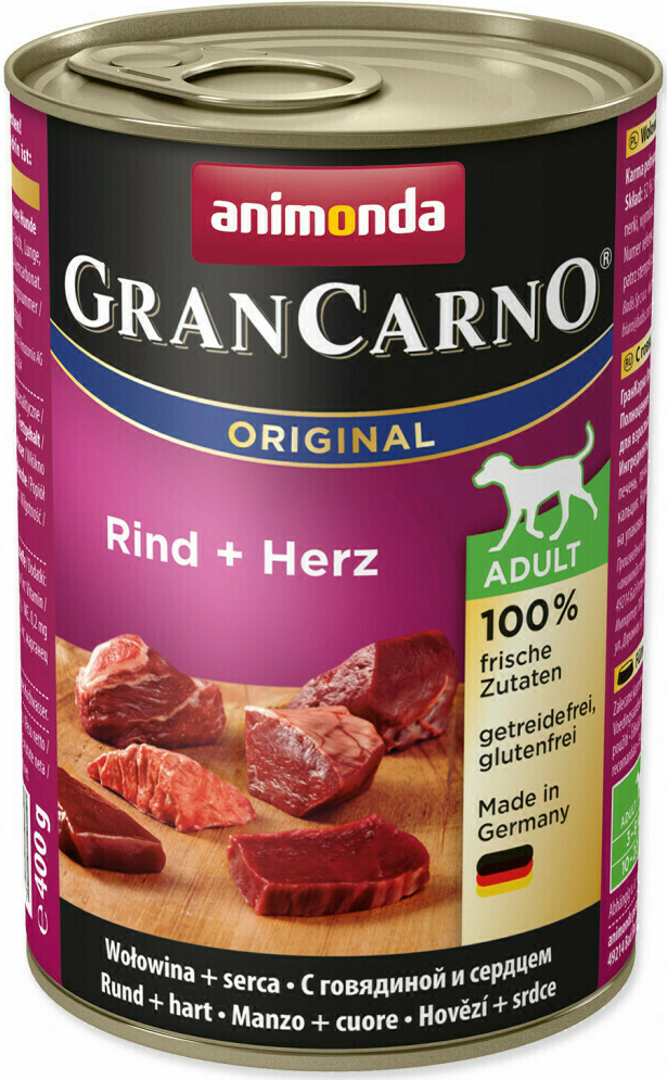 Animonda Gran Carno Adult Srdcia 400 g