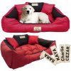 KingDog pelech pre psa červený 130 cm x 105 cm KingDog pelech pre psa červený 130 cm x 105 cm