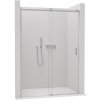 CERANO - Sprchové posuvné dvere Santoro Ľ/P - 6 mm - chróm, transparentné sklo - 140x195 cm CER-424942 CERANO - Sprchové posuvné dvere Santoro Ľ/P - 6 mm - chróm, transparentné sklo - 140x195 cm CER-424942