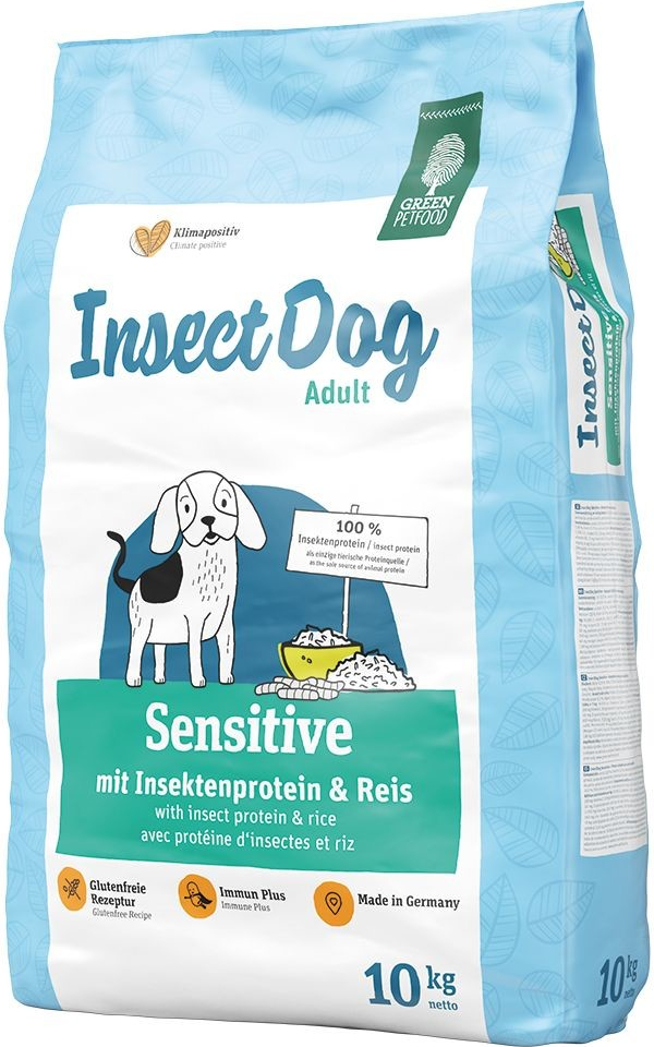 Green Petfood InsectDog sensitive 2 x 10 kg
