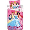 Jerry Fabrics Bavlnené obliečky 140x200 + 70x90 cm - Princezné  Jerry Fabrics Bavlnené obliečky 140x200 + 70x90 cm - Princezné