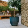 Keramický kvetináč modrý Provencelia 36 cm x 34 cm x 36 cm Keramický kvetináč modrý Provencelia 36 cm x 34 cm x 36 cm