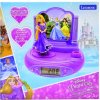 Lexibook Detský budík Disney Princess s rádiom a projektorom