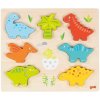 Puzzle a Figúrky, Skladačka Dino 2v1 Puzzle a Figúrky, Skladačka Dino 2v1