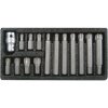 Yato - sada bitov RIBE 10mm, 15ks YT-0419 Yato - sada bitov RIBE 10mm, 15ks YT-0419