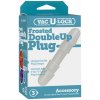 Doc Johnson Vac-U-Lock Frosted Double Up Plug