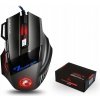 HERNÁ MYŠ PRE HRÁČOV S RGB LED PODSVIETENÍM T-WOLF M1 HERNÁ MYŠ PRE HRÁČOV S RGB LED PODSVIETENÍM T-WOLF M1