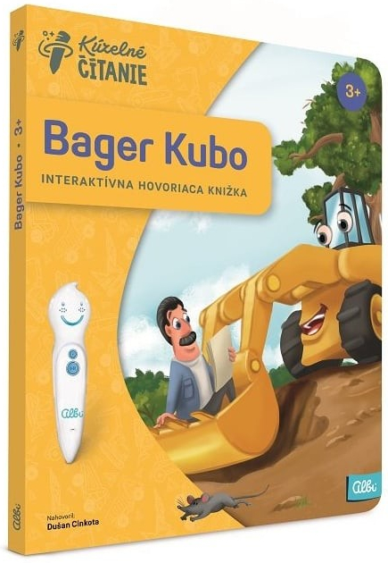 Albi Kúzelné čítanie Kniha Bager Kubo