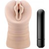 Blush M for Men Ashley vibračná umelá vagína naturálna Blush M for Men Ashley vibračná umelá vagína naturálna