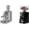 Rocket Espresso Porta Via + Eureka Mignon Specialita Compatto, CR black Rocket Espresso Porta Via + Eureka Mignon Specialita Compatto, CR black