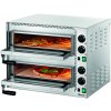 Dvoukomorová pec na pizzu, prosklené dveře 2 x pizza 35 cm|BARTSCHER,Mini Plus 2 Dvoukomorová pec na pizzu, prosklené dveře 2 x pizza 35 cm|BARTSCHER,Mini Plus 2