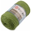 Pletacia priadza Macrame Cotton 250 g - 1 ks 21 (787) zelená khaki str. Pletacia priadza Macrame Cotton 250 g - 1 ks 21 (787) zelená khaki str.