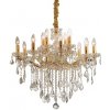 Krištáľové svietidlo Ideal LUX NAPOLEON SP12 ORO 167404 Krištáľové svietidlo Ideal LUX NAPOLEON SP12 ORO 167404