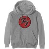 Foo Fighters Mikina FF Logo Muž Unisex Šedá