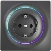 FIB Fibaro FGWOF-011-8 Elektrická zásuvka typu F čierna FIB Fibaro FGWOF-011-8 Elektrická zásuvka typu F čierna