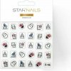Starnails Nálepky na nechty 3D Premium - samolepky R46 Starnails Nálepky na nechty 3D Premium - samolepky R46