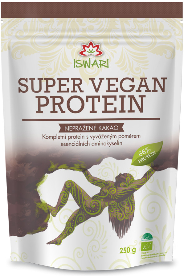 Iswari Super Vegan 66% Protein Bio 250 g