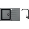 Granitový drez s batériou ALVEUS CADIT 20 Carbon 91 790x500 mm + batéria OZ SETA23225 Granitový drez s batériou ALVEUS CADIT 20 Carbon 91 790x500 mm + batéria OZ SETA23225