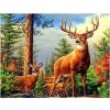 Norimpex Diamantové maľovanie Jeleň v horách 30 x 40 cm Norimpex Diamantové maľovanie Jeleň v horách 30 x 40 cm