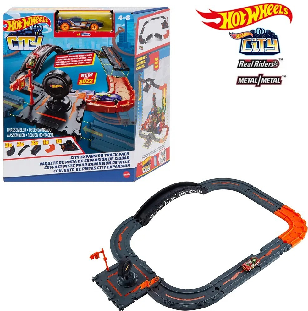 Mattel Hot Wheels City City Expansion Track Pack