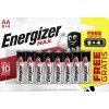 Tužkové batérie AA Energizer Max LR6 / 12 ks (8 + 4 zdarma) / 1,5 V / alkalické mangánové Tužkové batérie AA Energizer Max LR6 / 12 ks (8 + 4 zdarma) / 1,5 V / alkalické mangánové