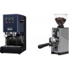 Gaggia Classic E24, blue + Eureka Mignon Libra 65 All Purpose, CR grey Gaggia Classic E24, blue + Eureka Mignon Libra 65 All Purpose, CR grey