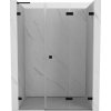 Mexen Lunar-F L skladacie sprchové dvere pravé 140 cm, transparentné, čierne - 836SL-140-050-70-00-P Mexen Lunar-F L skladacie sprchové dvere pravé 140 cm, transparentné, čierne - 836SL-140-050-70-00-P