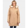 Kilpi PERU-W Béžová Veľkosť: 44 dámsky kabát Kilpi PERU-W Béžová Veľkosť: 44 dámsky kabát