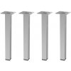 Walteco Nábytková noha hranatá 25x25x250mm, sivá Množstvo: 4 ks , 50148BP1 Walteco Nábytková noha hranatá 25x25x250mm, sivá Množstvo: 4 ks , 50148BP1