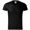 MALFINI Pánske tričko Slim Fit V-neck - Čierna | L MALFINI Pánske tričko Slim Fit V-neck - Čierna | L