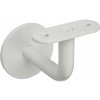 Držiak madla Limbram, oceľový, biely, na priskrutkovanie Držiak madla Limbram, oceľový, biely, na priskrutkovanie