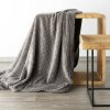 Eurofirany Deka CINDY4 tmavosivá tmavošedá Mikroplyš 170x210 cm Eurofirany Deka CINDY4 tmavosivá tmavošedá Mikroplyš 170x210 cm