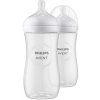 Avent flaša Natural Response priehľadná cumlík pre podporu rytmu pitia 330 ml 2 ks Avent flaša Natural Response priehľadná cumlík pre podporu rytmu pitia 330 ml 2 ks