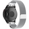 eses Milánsky ťah pre Garmin - Strieborný, QuickFit 22 mm eses Milánsky ťah pre Garmin - Strieborný, QuickFit 22 mm