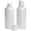 Plastová fľaša, biela, disc top biely, 200 ml Plastová fľaša, biela, disc top biely, 200 ml