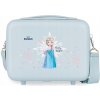 Cestovný kosmetický kufrík DISNEY FROZEN Magic Ice Azul, 21x29x15cm, 9L, Cestovný kosmetický kufrík DISNEY FROZEN Magic Ice Azul, 21x29x15cm, 9L,