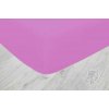 KERA D.L.K. Detská napínacia plachta JERSEY 70x130 cm ružová 12 KERA D.L.K. Detská napínacia plachta JERSEY 70x130 cm ružová 12