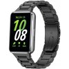 eses Kovový remienok pre Samsung Galaxy Fit 3 - Čierny eses Kovový remienok pre Samsung Galaxy Fit 3 - Čierny