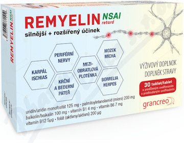 REMYELIN NSAI retard tabliet s predĺženým uvoľňovaním 30 ks