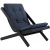 Karup deckchair BOOGIE - lehátko (skladacie) 65x88x75 cm navy black (lak) Karup deckchair BOOGIE - lehátko (skladacie) 65x88x75 cm navy black (lak)