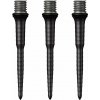 Mission Kovové hroty - Titan Ripple - Black - 30 mm Mission Kovové hroty - Titan Ripple - Black - 30 mm