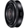 Sony E 20 mm F2.8 širokouhlý objektív Sony E 20 mm F2.8 širokouhlý objektív