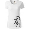 Bicykel na výšku - Dámske tričko z organickej bavlny Origin (GOTS) - 2XL ( Biela ) Bicykel na výšku - Dámske tričko z organickej bavlny Origin (GOTS) - 2XL ( Biela )