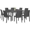 Súprava záhradného nábytku Monza 8+1 grafit Súprava záhradného nábytku Monza 8+1 grafit