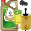 OLEJOVÝ FILTER MANN + OLEJ 5W-30 LL CASTROL EDGE 5L + ZÁTKA AUDI VW ŠKODA Seat OLEJOVÝ FILTER MANN + OLEJ 5W-30 LL CASTROL EDGE 5L + ZÁTKA AUDI VW ŠKODA Seat