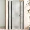 ALFA LINE Black 100 Grape Sprchové dvere jednokrídlové s pevnými stenami v rovine ALFA LINE Black 100 Grape Sprchové dvere jednokrídlové s pevnými stenami v rovine