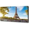 Foto obraz canvas Eiffelova veža Paríž 100x50 cm Foto obraz canvas Eiffelova veža Paríž 100x50 cm